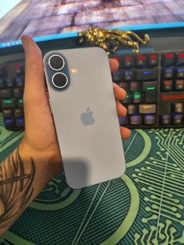 iPhone 17 256GB Azul - Impecável, Bateria 100% 