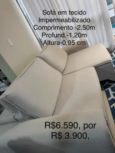 Sofá, poltrona, tapete, mesa redonda? outros