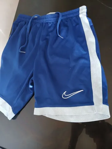 Short NIKE dri-fit academy original, na cor azul royal