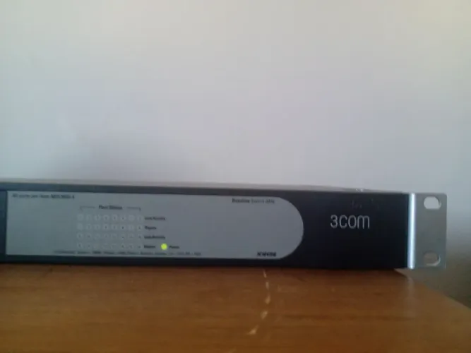 Switch 3com/Hp baseline 2016 - testado e funcionando