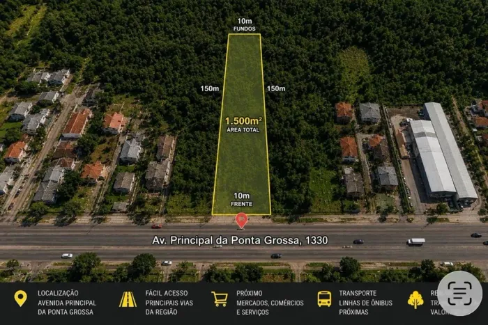 Terreno Residencial à venda em Ponta Grossa
