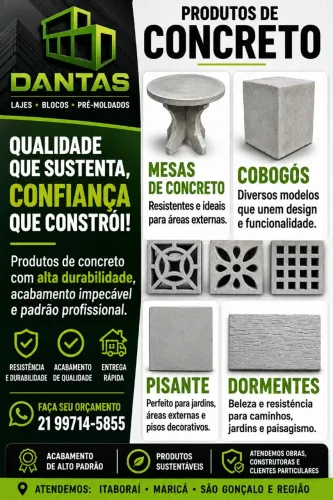 Cobogós concreto 39x39