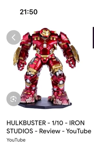 Hulkbuster 1/10 - Iron Studios - lacrada