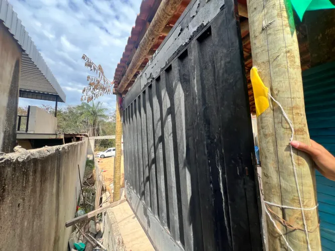 Portão de garagem