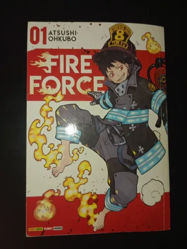 Mangá Fire Force Panini Volume 1 - Usado