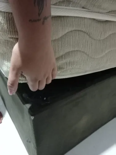 cama de casal com colchão 