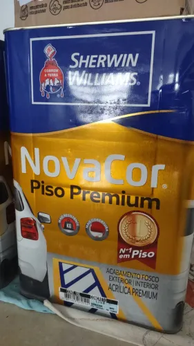 Tinta para pintura de piso de excelente qualidade! Cor: Concreto!