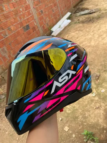 Vendo capacete seminovo Asx