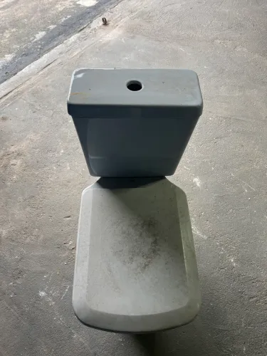 Privada sanitária acoplada (fiori) branco gelo