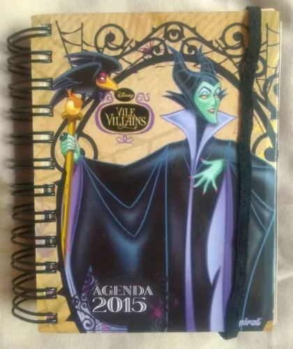 Agenda Disney Villains - Malévola / Maleficent - Spiral