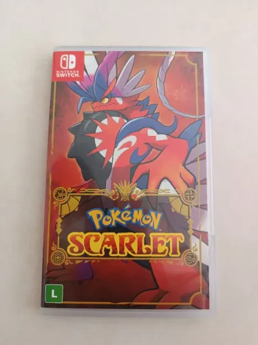 Jogo Pokémon Scarlet Nintendo Switch. Semi novo!