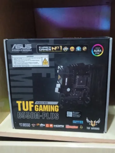 Placa Mãe Asus Tuf Gaming B550m-plus ddr4 (NUNCA USADO)