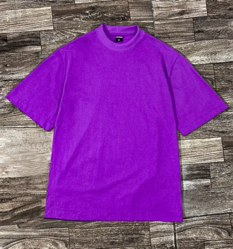 camiseta oversized 100% algodão penteado