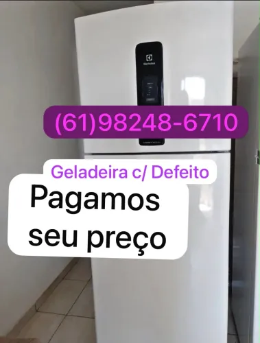 Geladeira (Defeito no gás esfria mas?