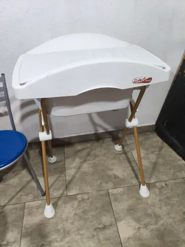 Banheira com trocador 