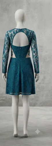 ? Vestido de Formatura Verde Esmeralda - Tamanho P ?
