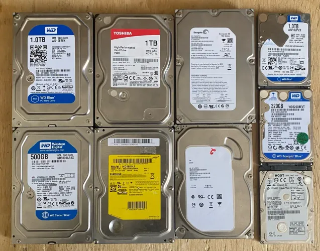 Lote Hds Pc Notebook Vários Tamanhos