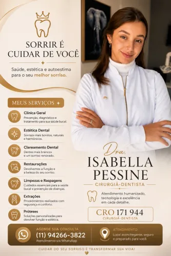 Agende sua avaliação e ganhe uma limpeza grátis 