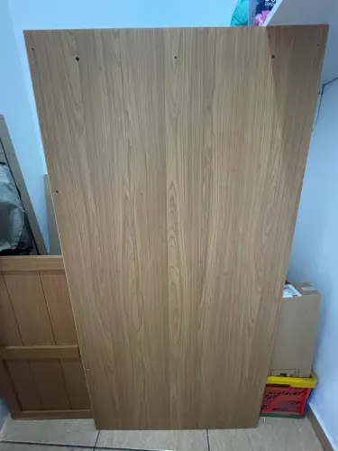 TAMPO robusto para mesa MDF cor madeira 135cm