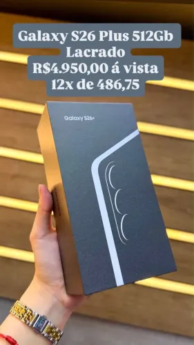 GALAXY S26 PLUS 512GB LACRADO!!