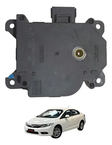 Motor Atuador Caixa Ar Condicionado Honda Civic 2013 A 2016 Preto