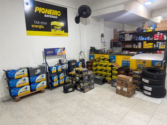 Bateria em geral carro moto caminhão instalação 24 horas onde vc estiver