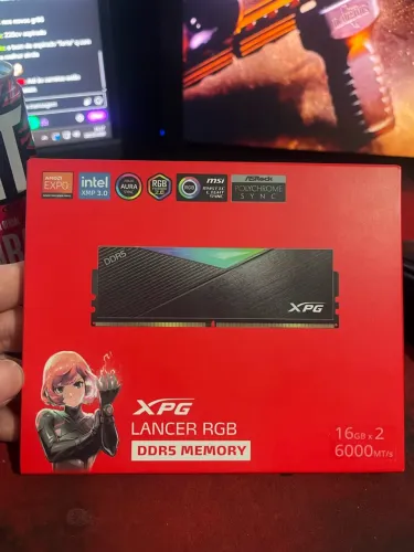Memória xpg lancer rgb