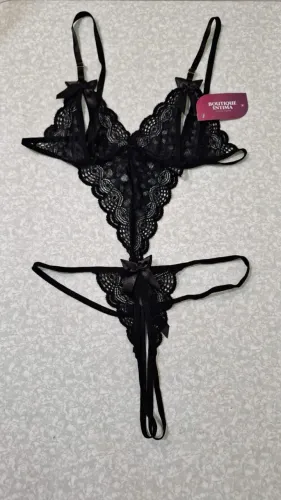Body Feminino Preto Manga Longa Tam M Novo