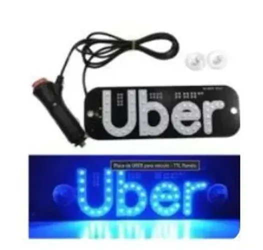 Placa Uber 