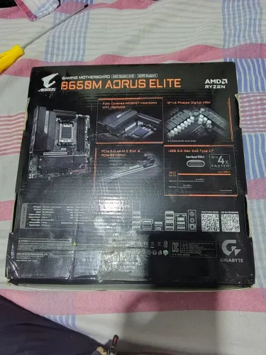 VENDO OU TROCO | Placa-mãe Gigabyte B650 AORUS Elite
