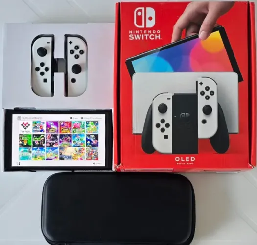 Nintendo Switch OLED- Desbloqueado sd 400GB