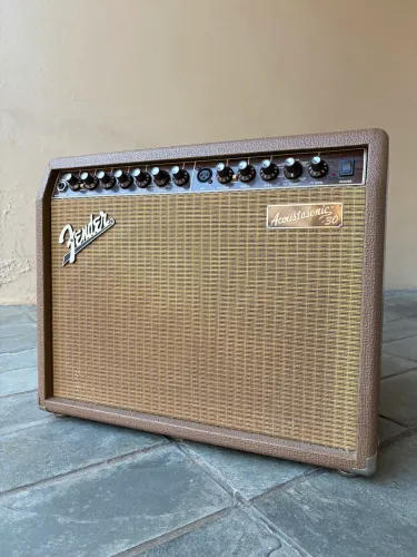 Caixa / Amplificador Fender Acoustasonic 30 DSP Made in Mexico