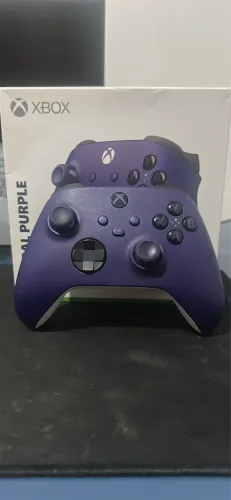 Controle xbox series x roxo