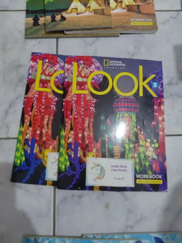 Livros de inglês Look 2, National Geographic
