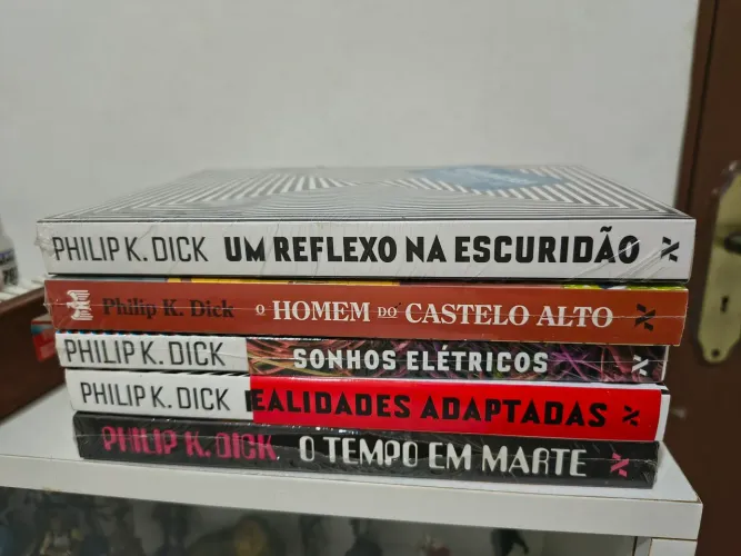 Coleção Philip K. Dick - 5 livros (4 lacrados)