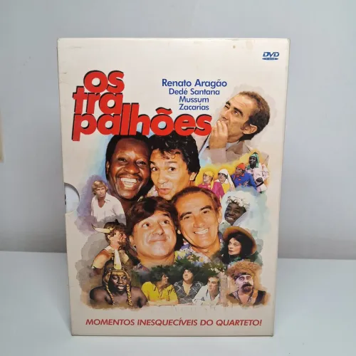 DVD Box - Os Trapalhões: "Momentos Inesquecíveis do Quarteto"! (03 Discos )