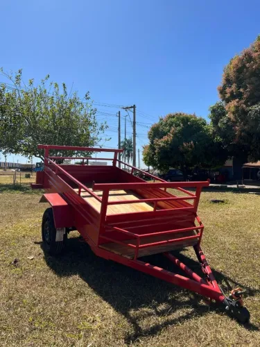 Carretinha Nova 2.00 x 1.20 | Reboque Disponível À Pronta entrega