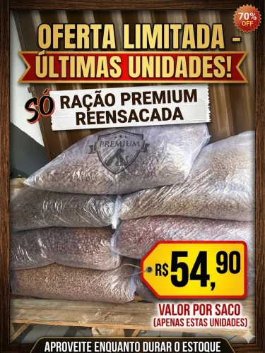 Ração premium