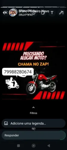 ALUGA-SE MOTO *74