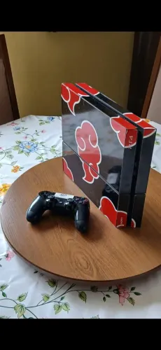 Ps4 fat 500gb 1 controle 7 jogos