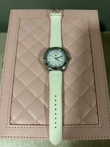Relógio Feminino Tommy Hilfiger Hayley Branco Original
