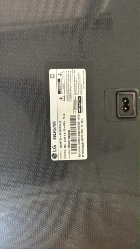 Tv LG 49 tela não funciona