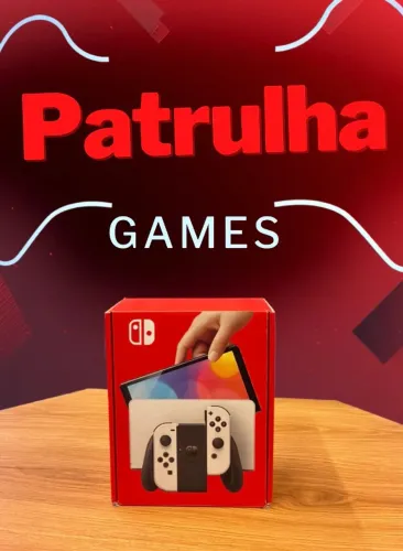 Nintendo Switch OLED 128GB Novo | Lacrado | Garantia da Loja