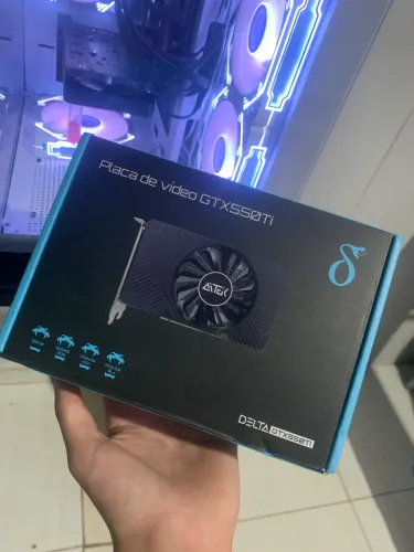 GTX 550TI (DOU VOLTA EM PLACA MELHOR)
