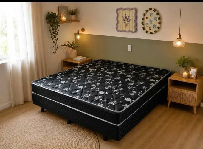 Promoção cama box conjugada casal