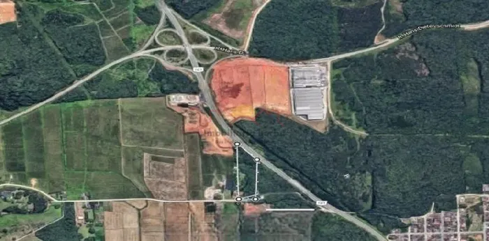 Terreno na Zona Industrial Norte C/ 24.243 m²