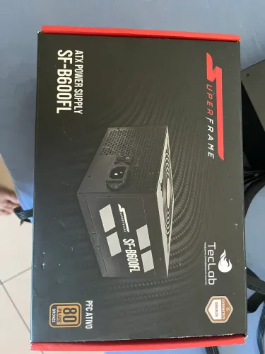 Fonte 600w 80 plus bronze