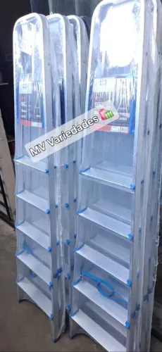 Escadas de alumínio 6 degraus