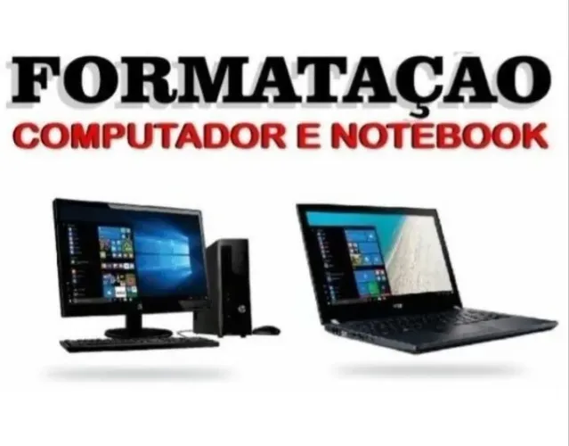 Formatação de Notebooks e Computadores 