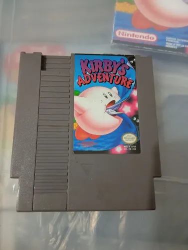 fita jogo KIRBY nes Nintendinho
